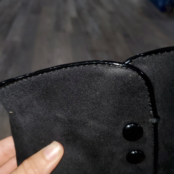 X-appeal black zip up heeled boots - Picture 2 of 6